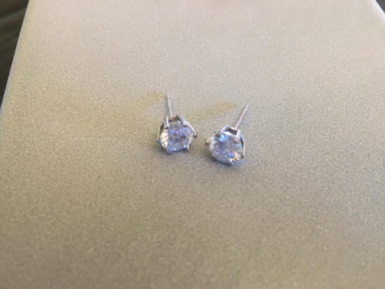 Big Stone Earrings