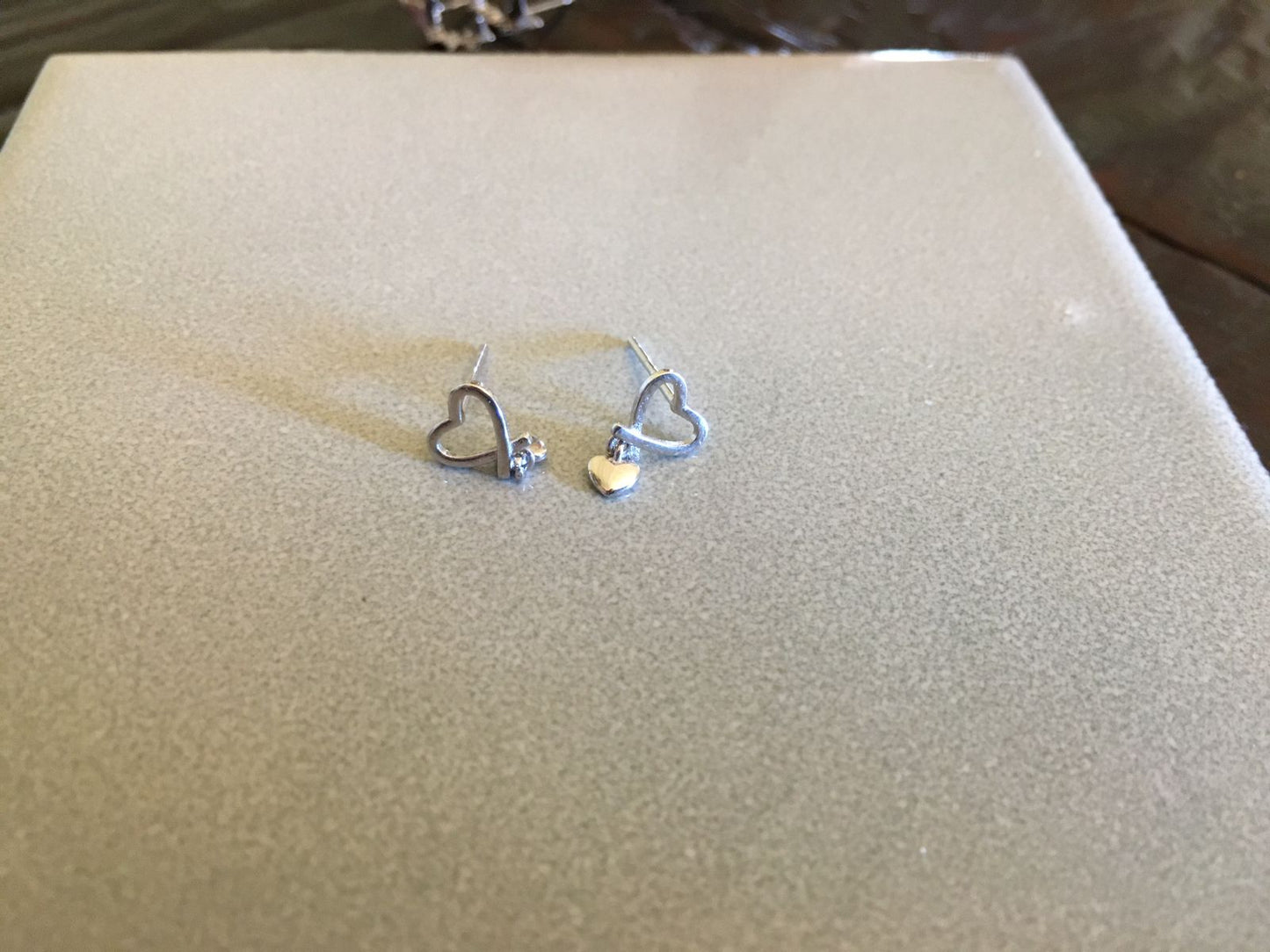 Hanging Heart Earrings