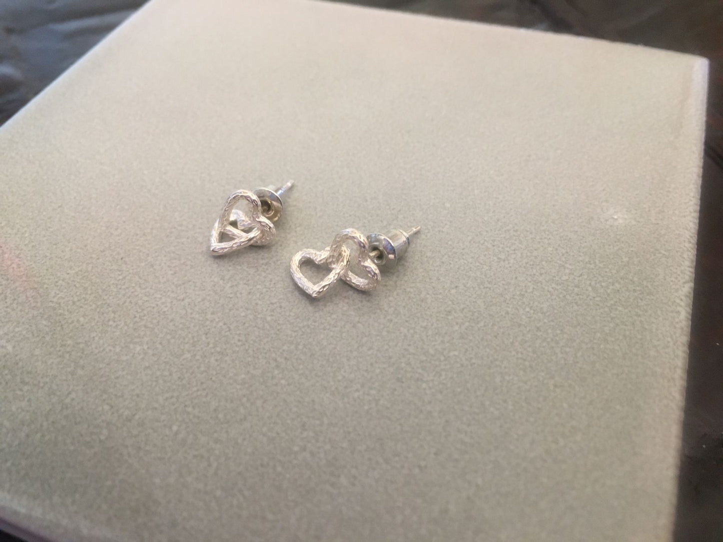 Heart in Heart Earrings