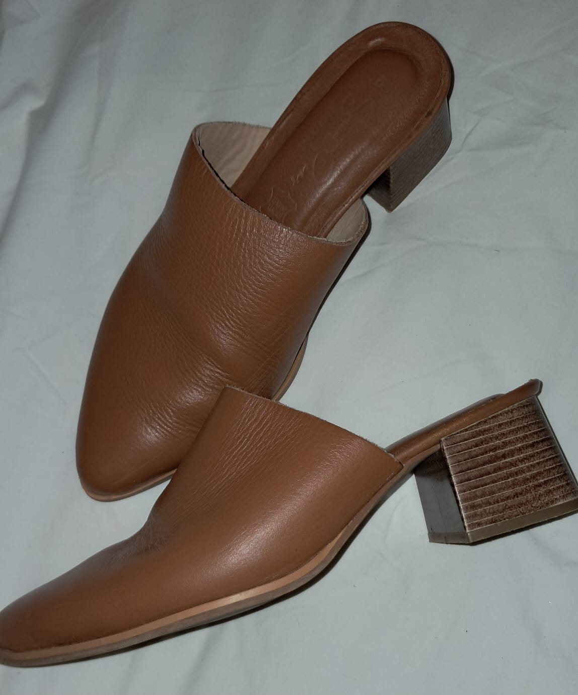 Sweet Pea Leather Heels