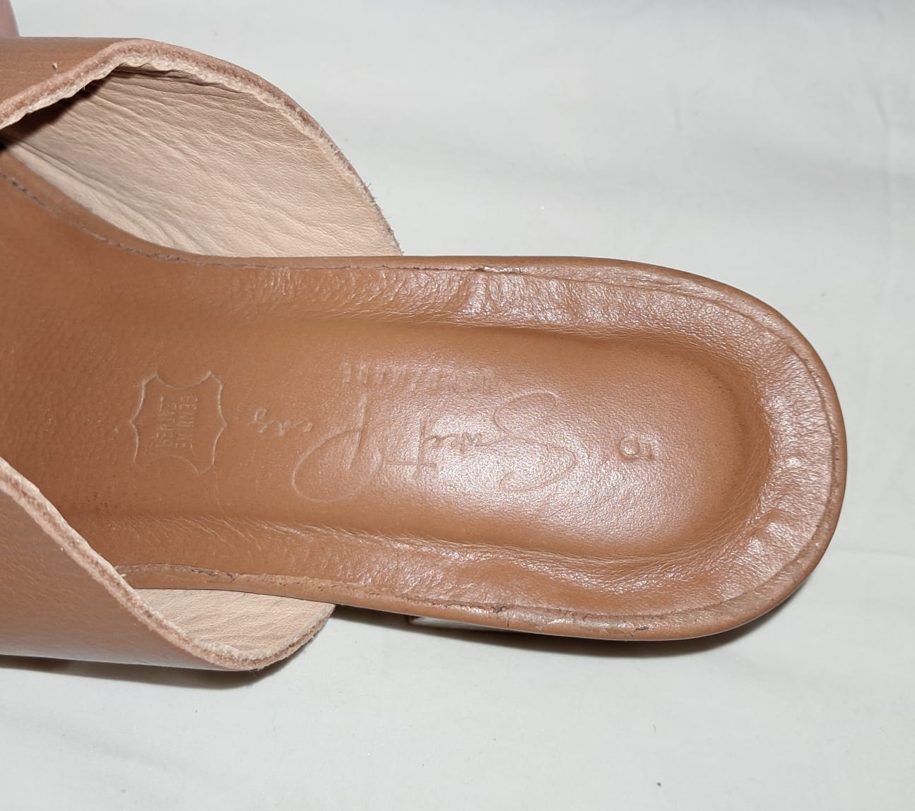 Sweet Pea Leather Heels