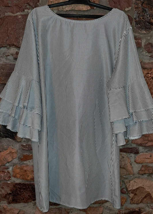 Forever Young Long Sleeve Layered Dress