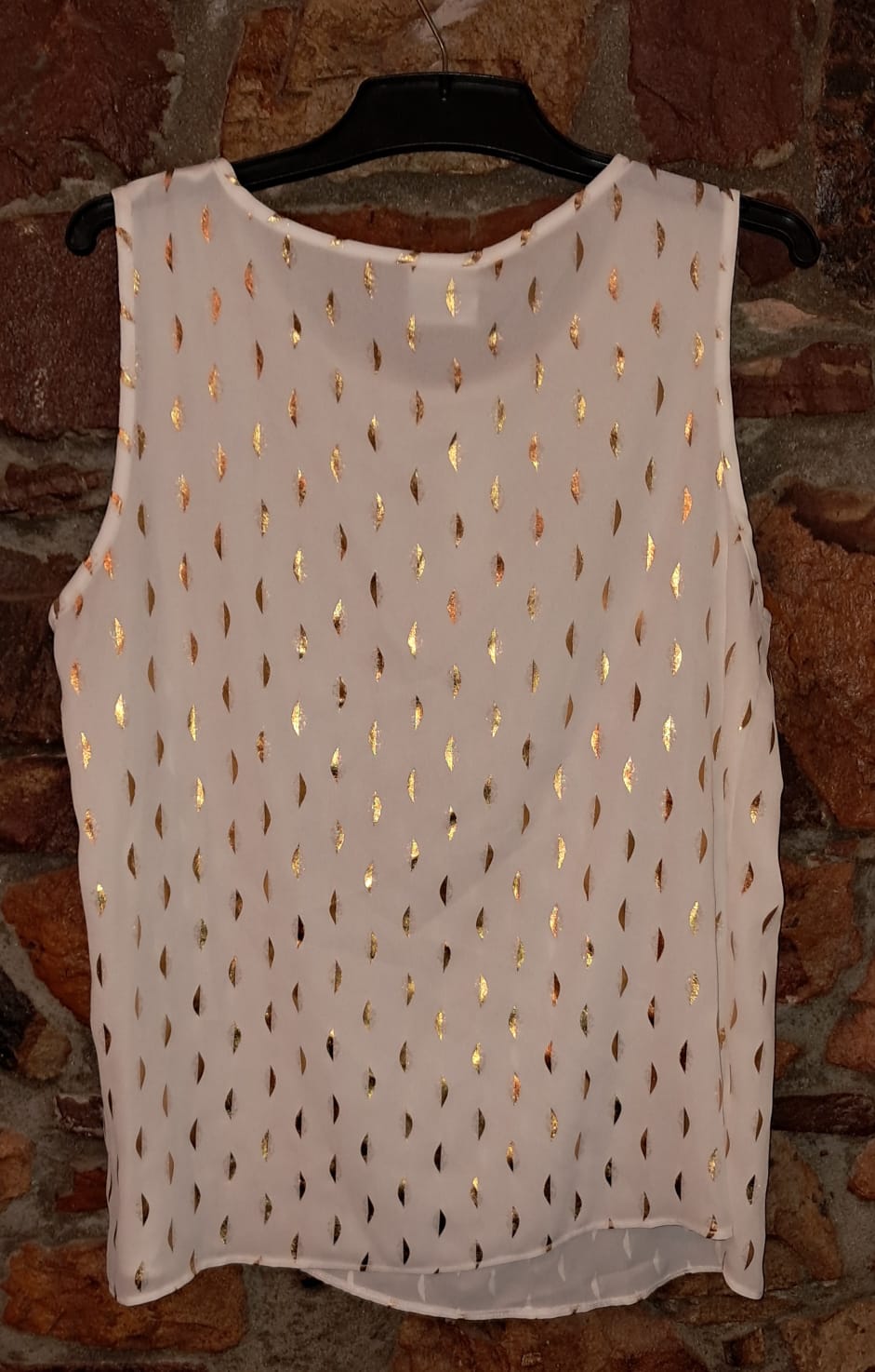 Contempo Sleeveless Blouse