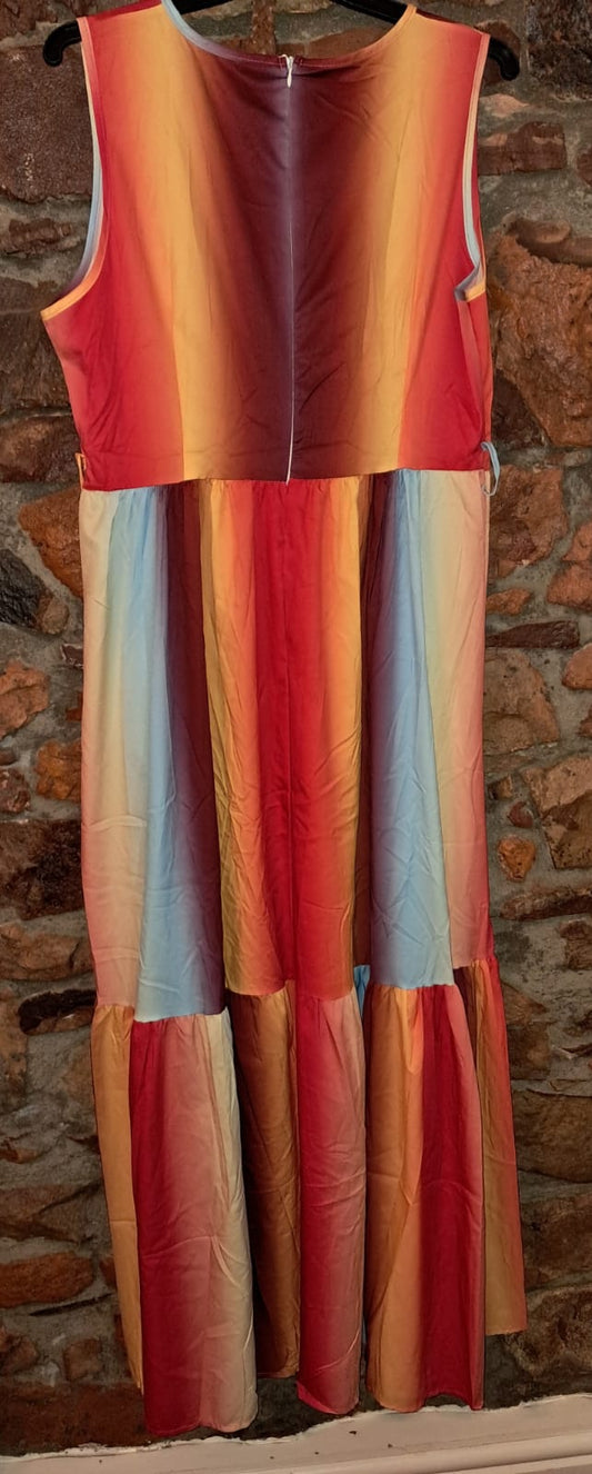 MultiColour Striped Dress