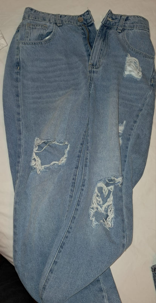 Shein Holey Jeans