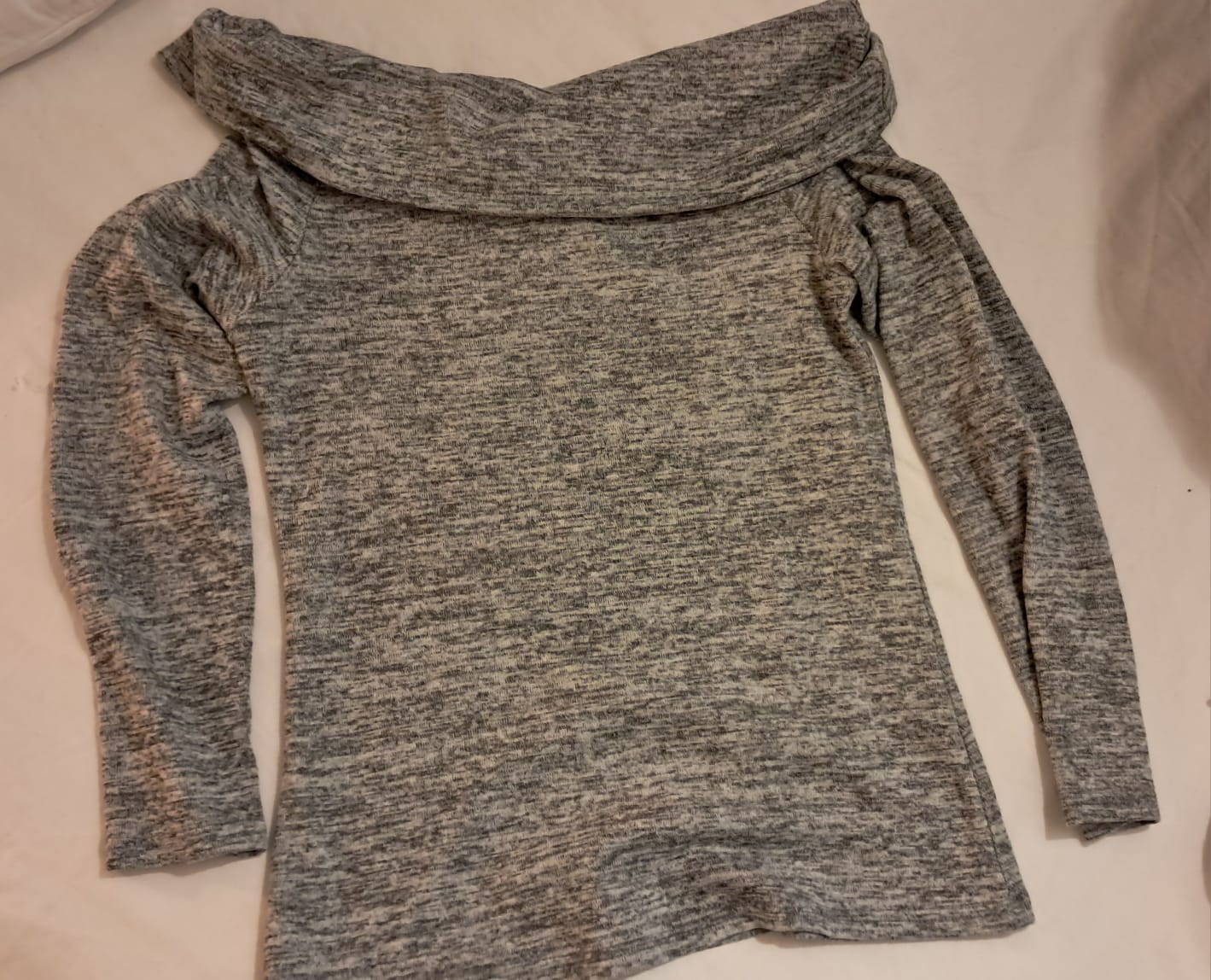 Inwear Wide Neck Top with Over Collar