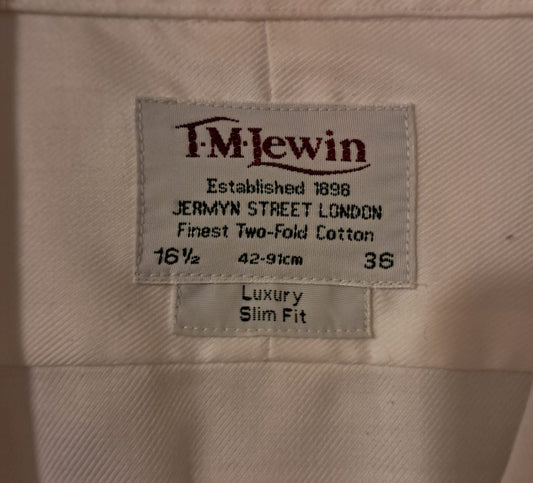 TM Lewin Cotton Slim Fit Shirt