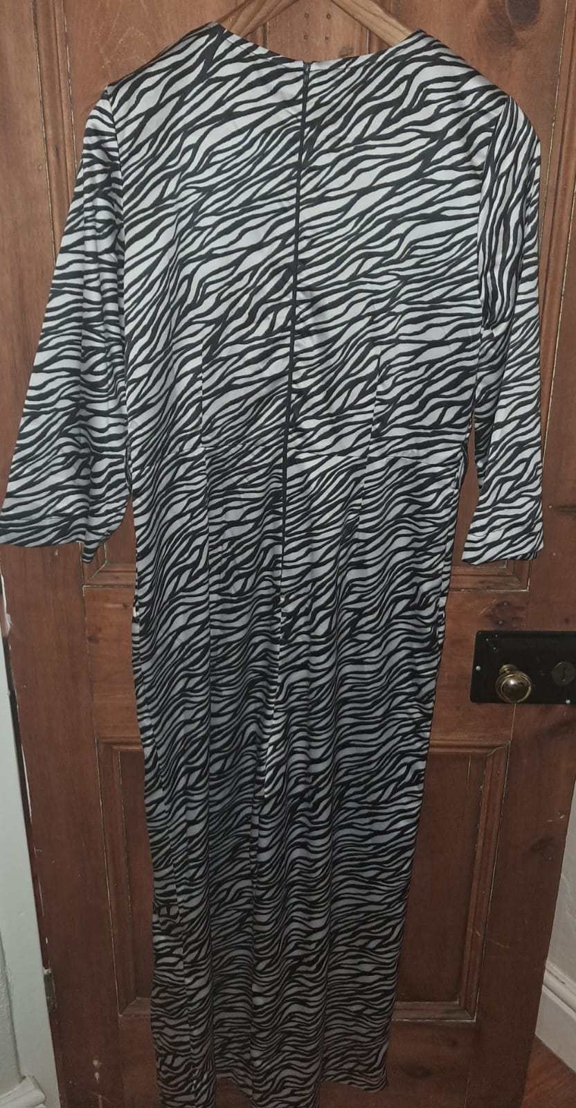 Green Apple Zebra Stripe Jumpsuit