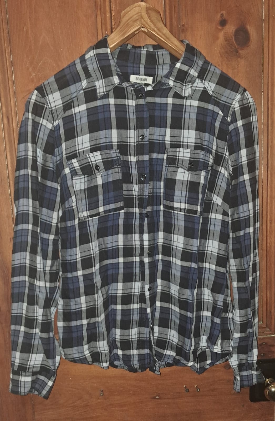 Re: Denim Long Sleeve Top