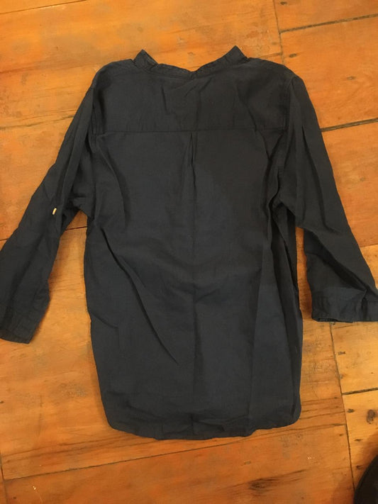 Zara Boys Half Button Long Sleeve Top