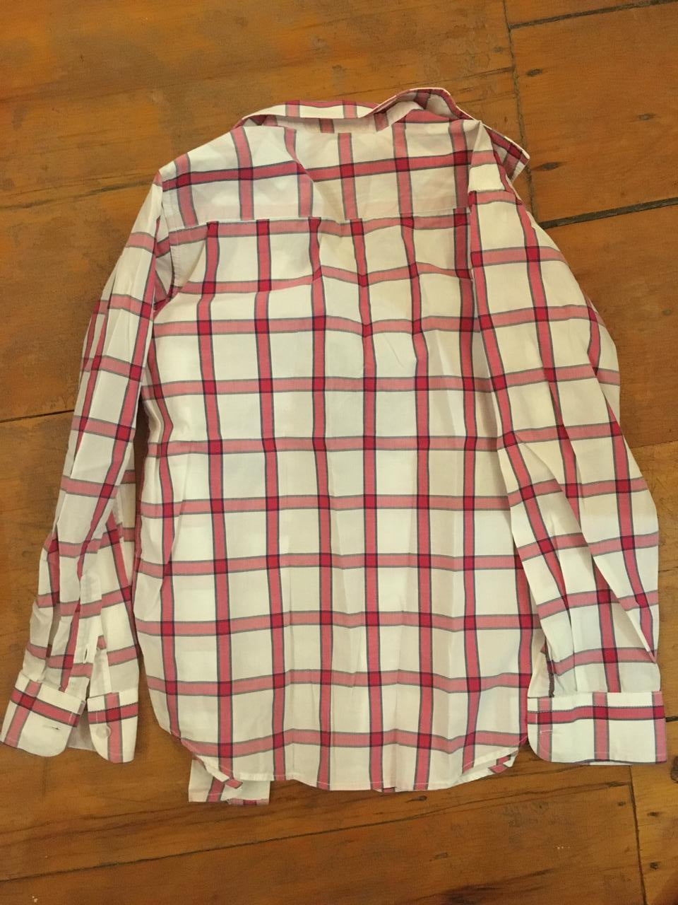 Polo Red Check Long Sleeve Button Up Shirt
