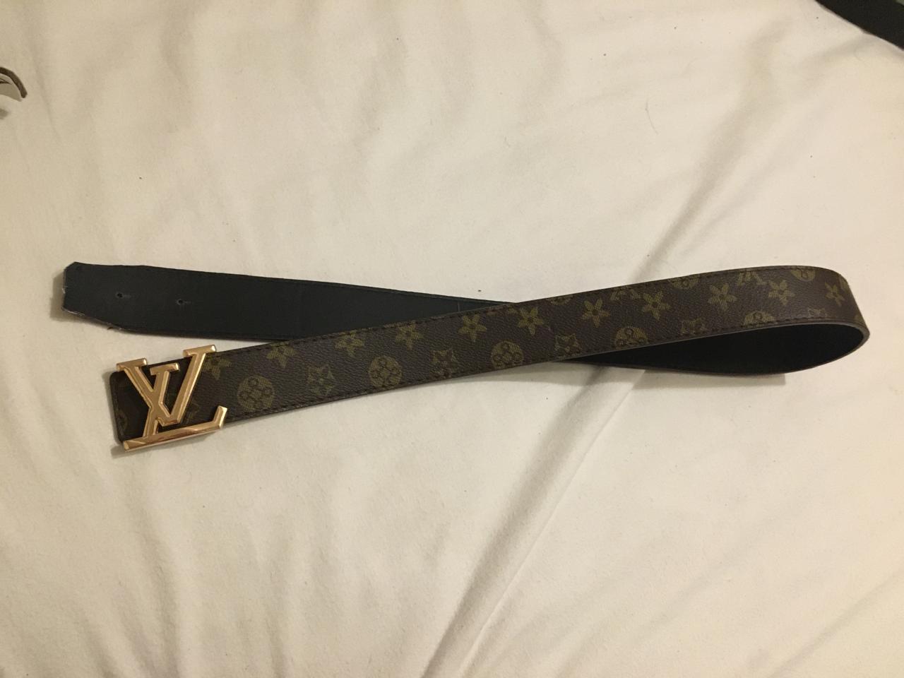 Faux LV Belt