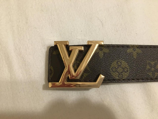 Faux LV Belt