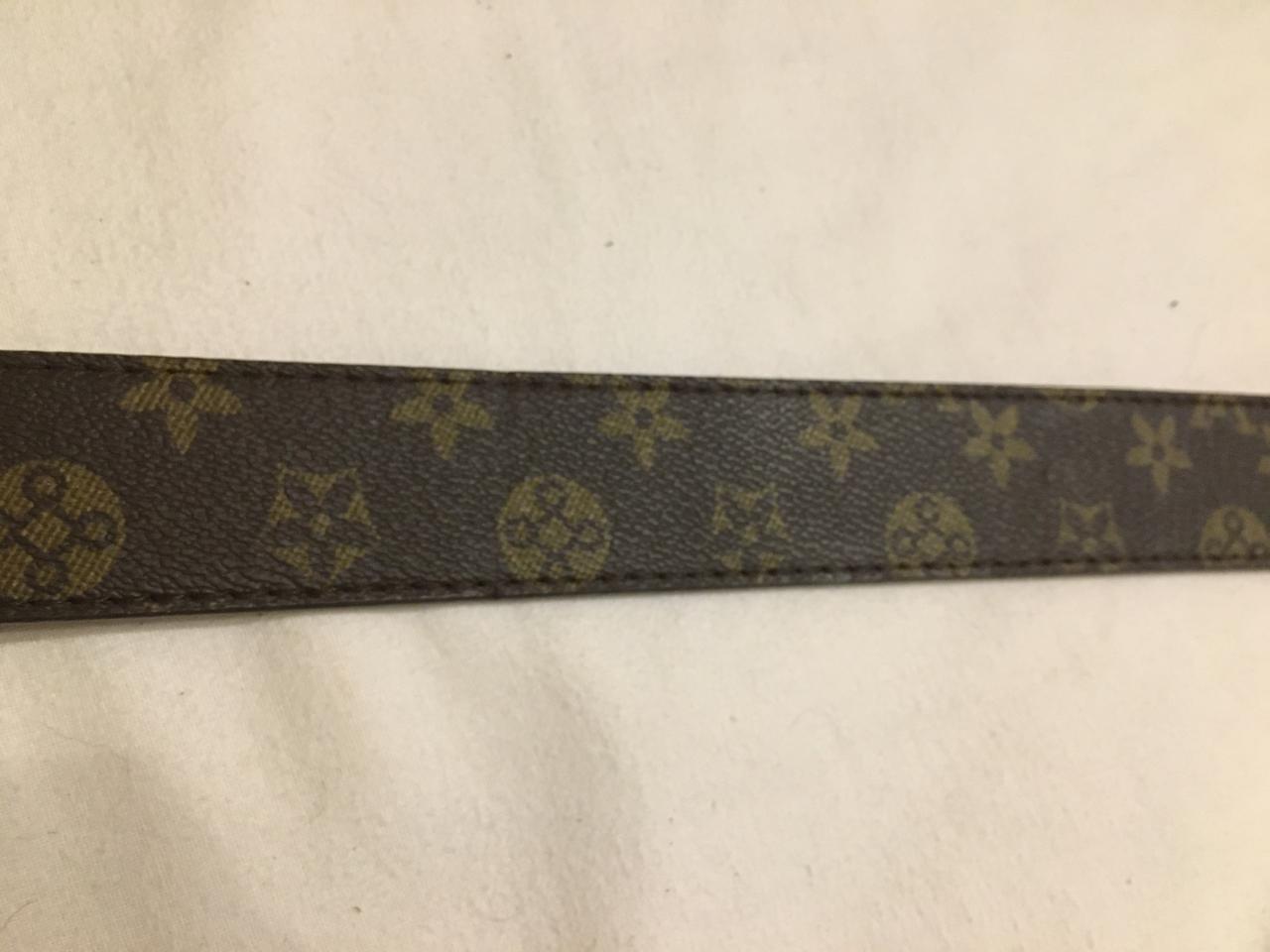 Faux LV Belt