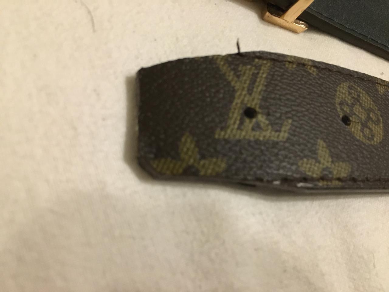 Faux LV Belt