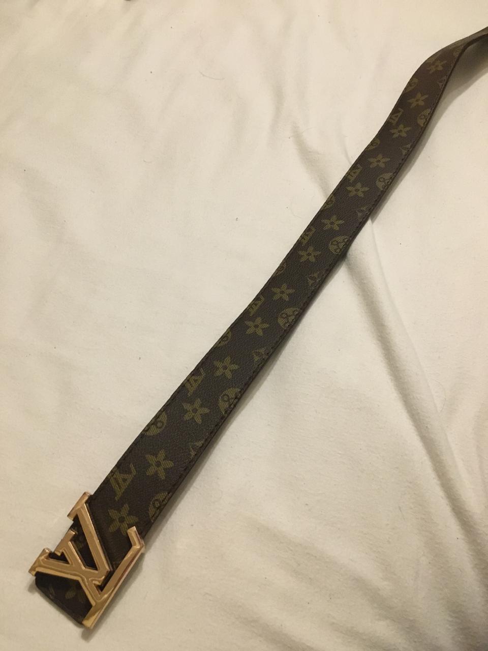Faux LV Belt