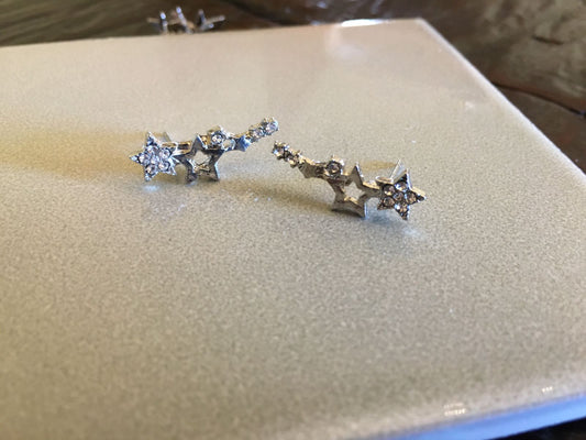Star Line Earrings