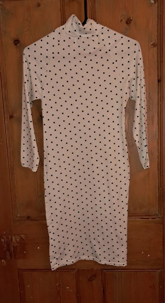 Polka Dot Dress Long Sleeve