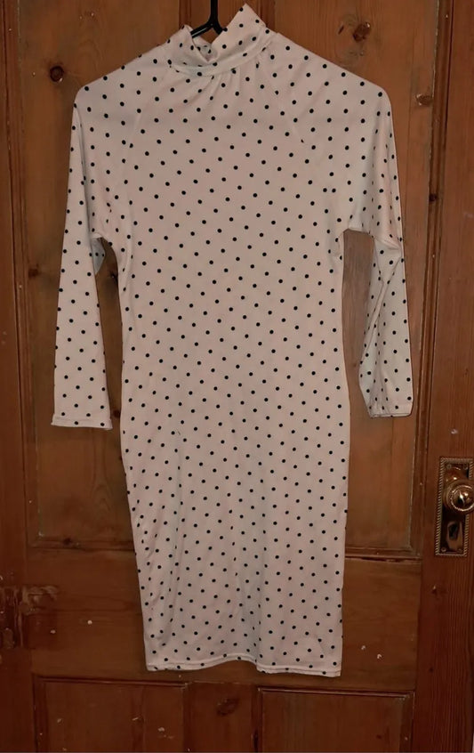 Polka Dot Dress Long Sleeve