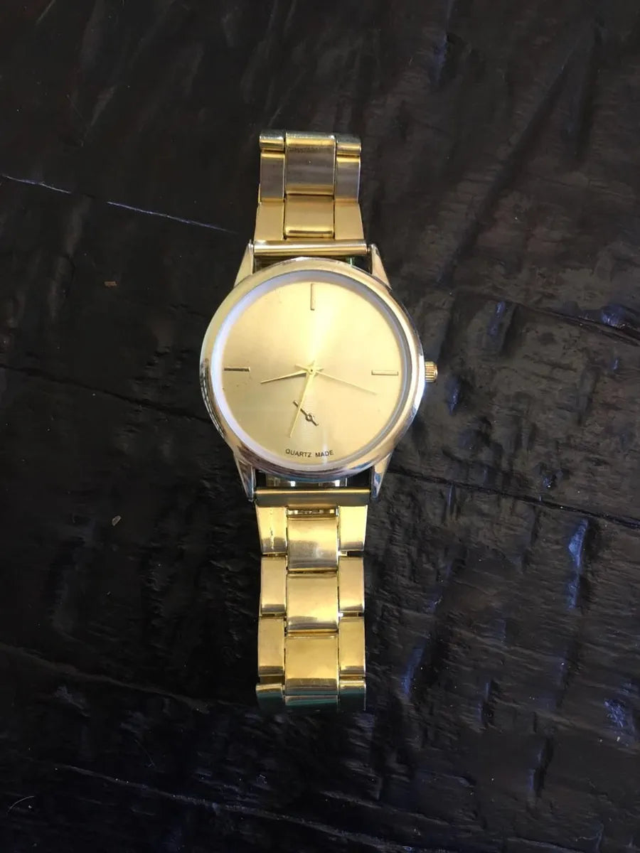 Gold Link Watch