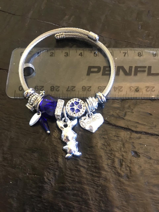Blue Bunny Bracelet