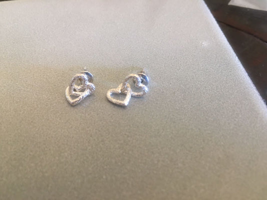 Heart in Heart Earrings