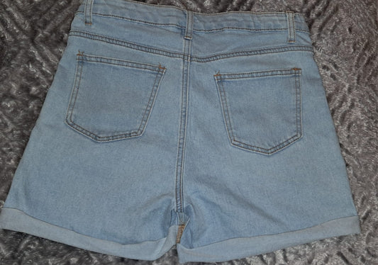 RT Denim Shorts