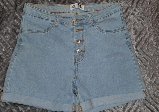 RT Denim Shorts