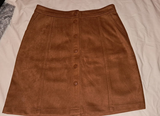 Edition Suede Look Skirt