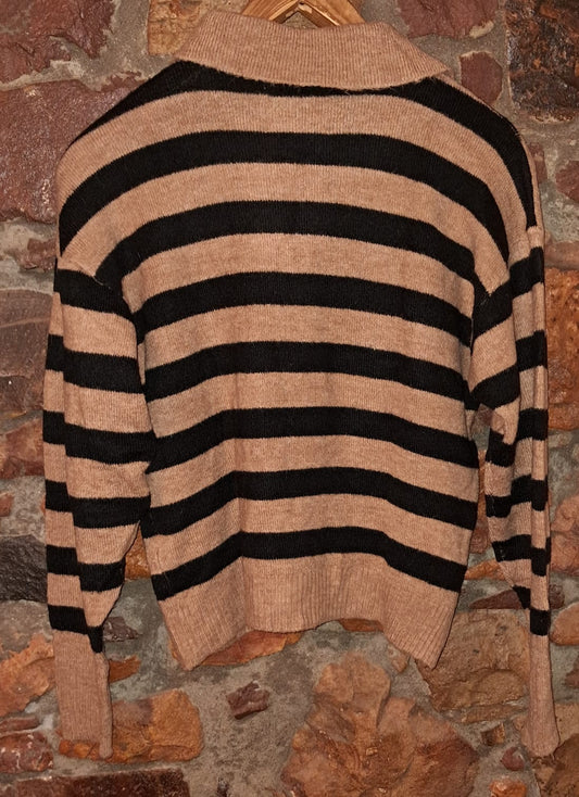 Old Khaki Striped Jersey