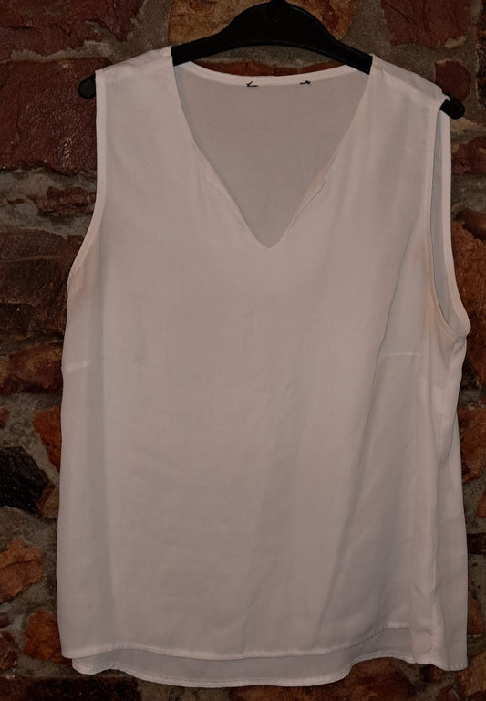 Low Neck V Blouse