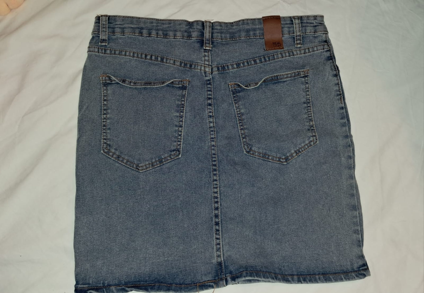 Real Woman Denim Skirt