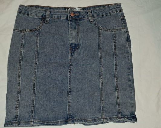 Real Woman Denim Skirt