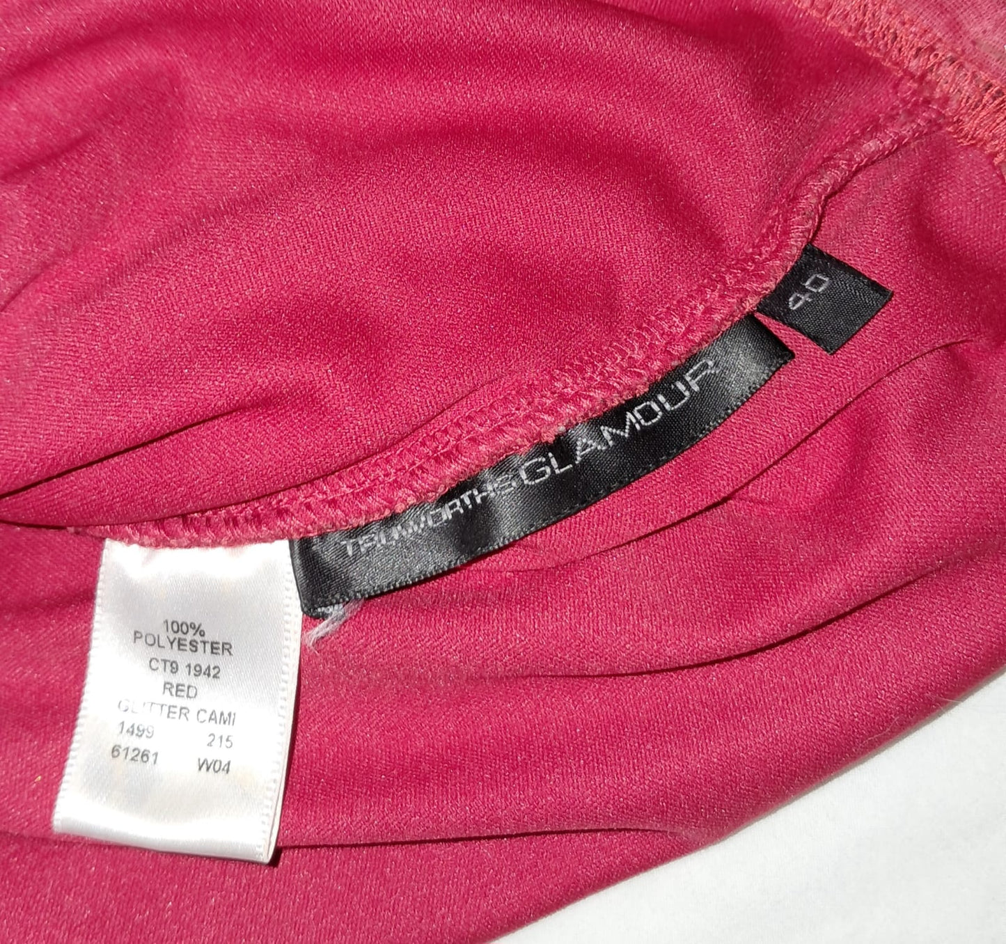 Truworths Sequined Spaghetti Strap Top