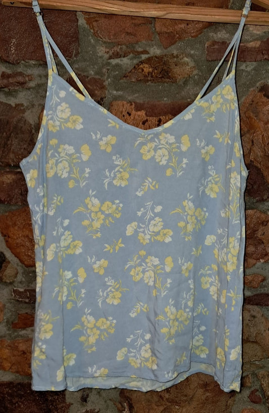 Real Woman Strappy Top (Flowers)