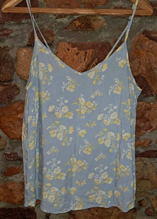 Real Woman Strappy Top (Flowers)