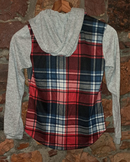 Hooded Zipper Top