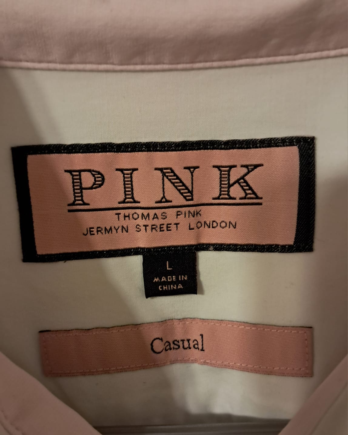 Thomas Pink Casual Shirt
