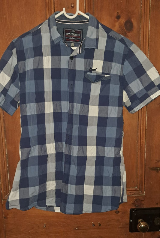 Uzzi Short Sleeve Button Up Shirt