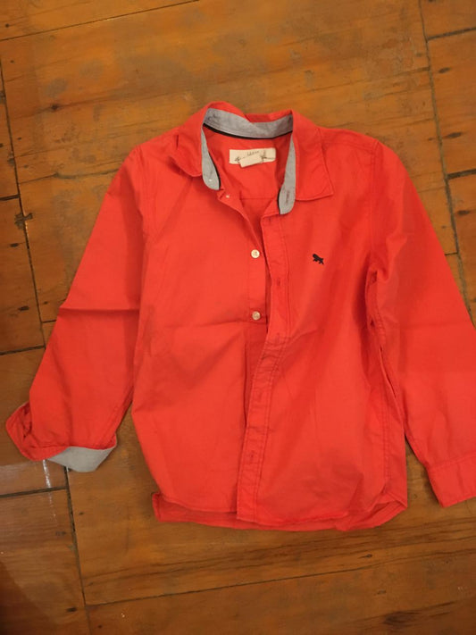 Logg Long Sleeve Button Up Shirt