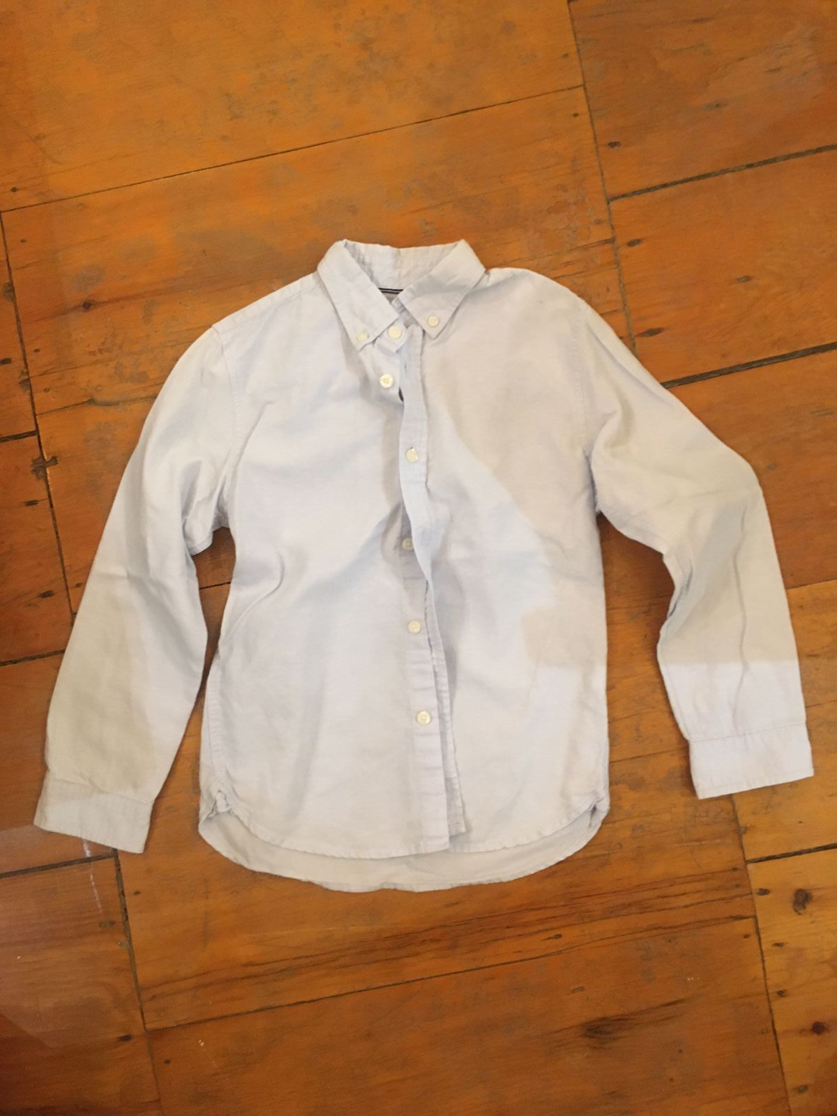 Zara Boys Long Sleeve Button Up Shirt