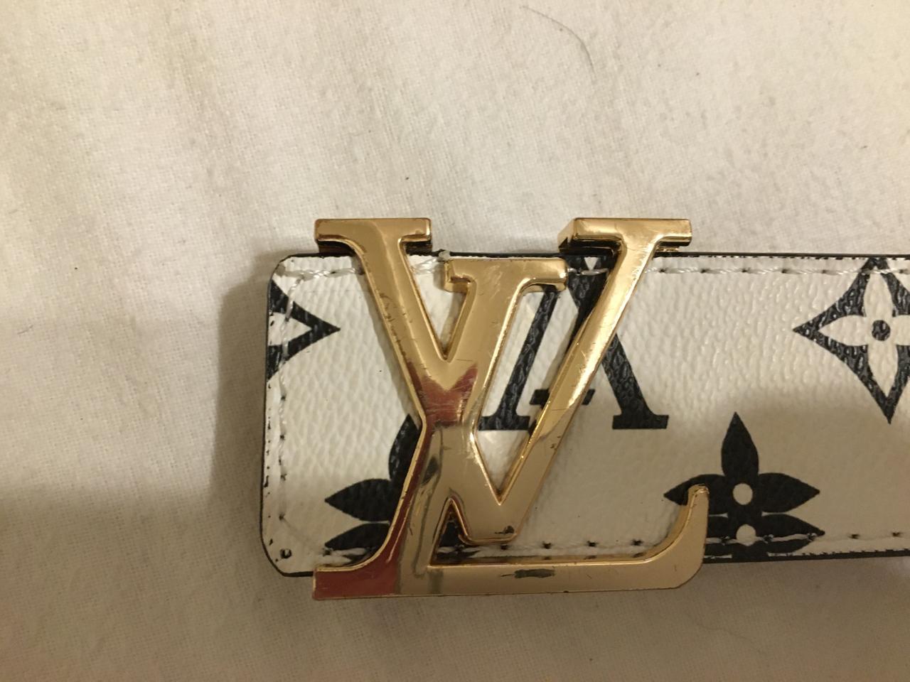 Faux LV Belt