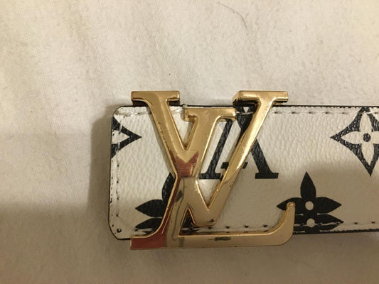 Faux LV Belt