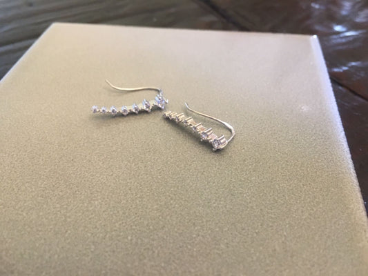 Line of Stone Earrings