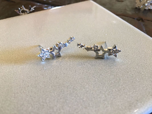 Star Line Earrings