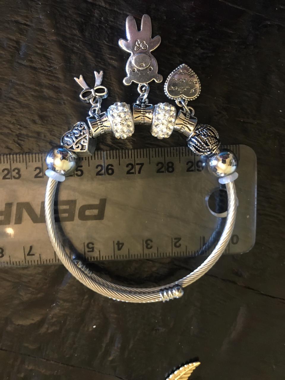 White "I Love You" Bracelet