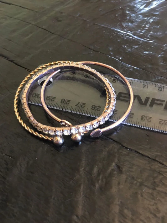 Rose Gold Bangle Set